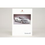 Werbeprospekt "Porsche Carrera GT" @ deutsch und englisch, farbig bebildert, leichte