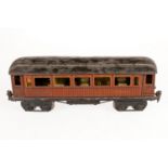 Märklin Mitropa Speisewagen 1888, S 1, CL, mit Inneneinrichtung und 4 AT, Trittstufen fehlen, Rahmen