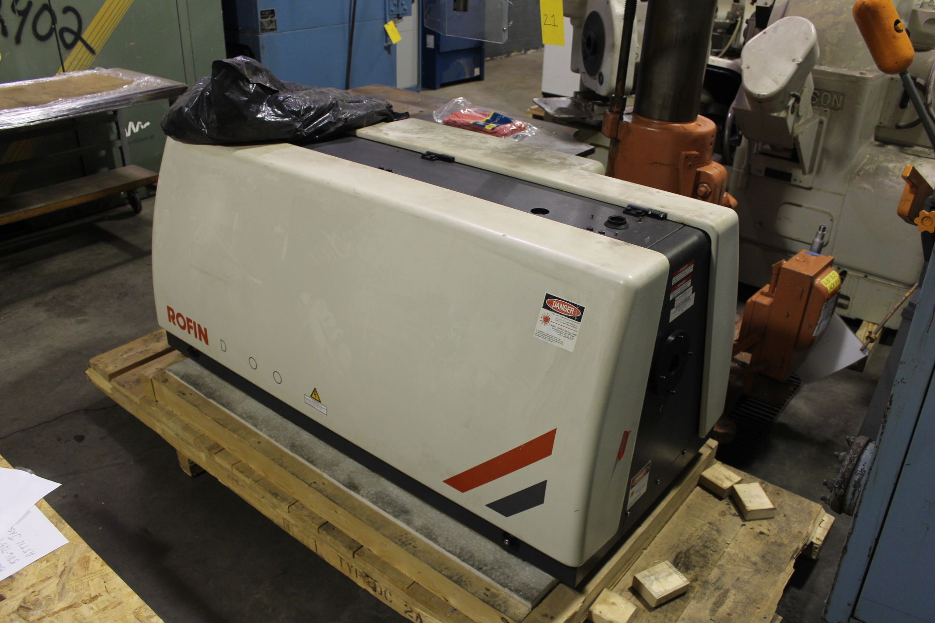 Rofin-Sinar, Model DC 020, Laser Power Supply 2000 Watt, CO², S/N 829-541, w/ Control Console,