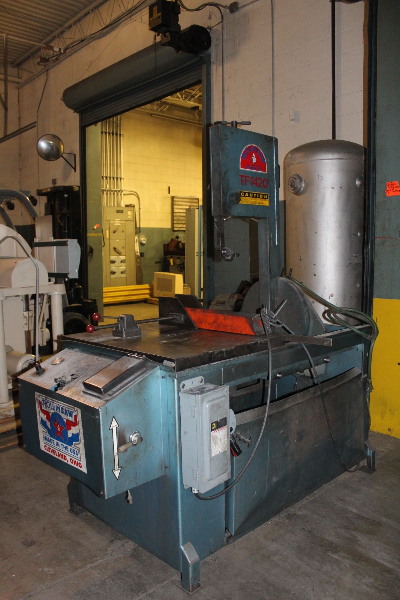 Roll-In, Model TF1420, Vertical Bandsaw Tilt Frame, S/N 05010TF, (2006); Fraser MI Location - Image 2 of 5