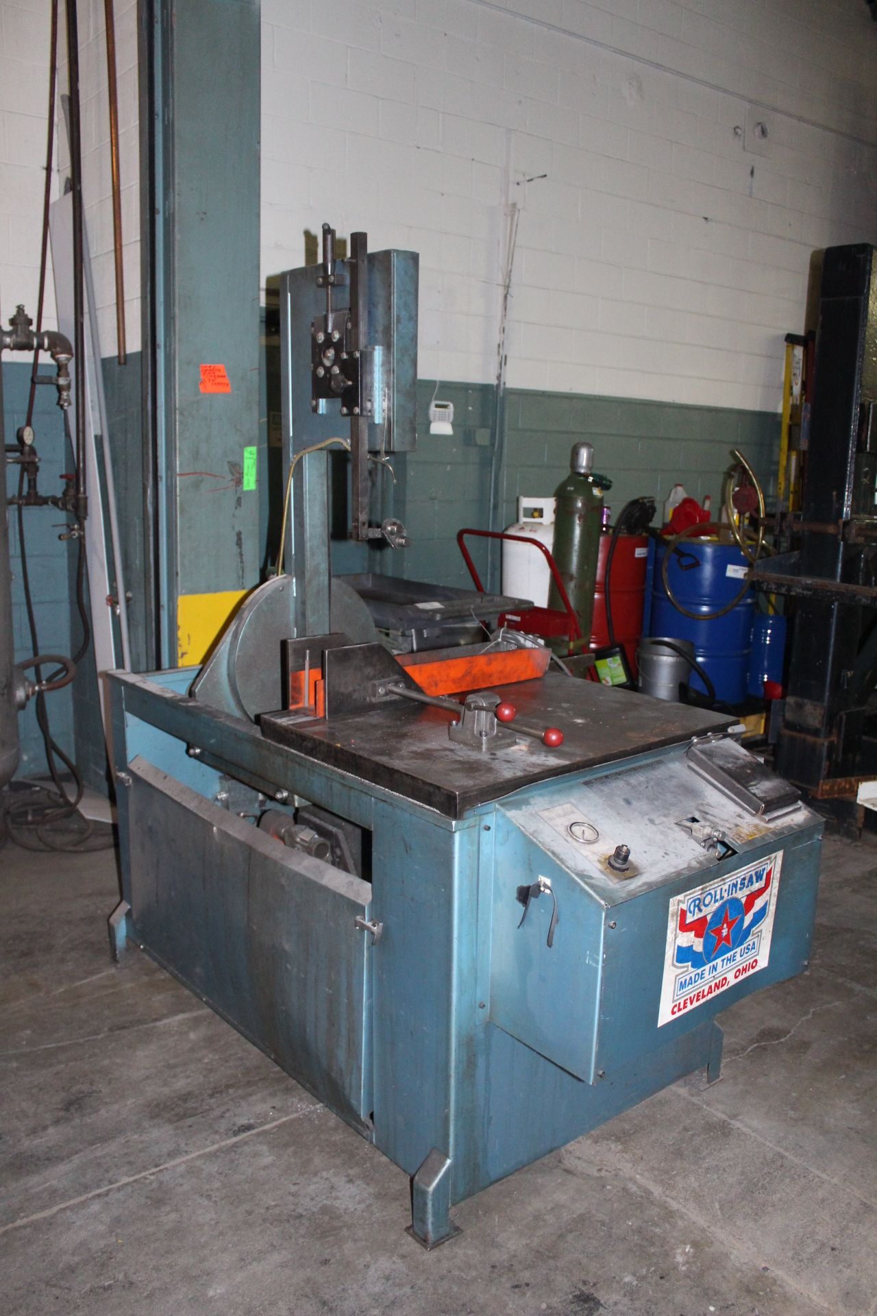 Roll-In, Model TF1420, Vertical Bandsaw Tilt Frame, S/N 05010TF, (2006); Fraser MI Location - Image 3 of 5