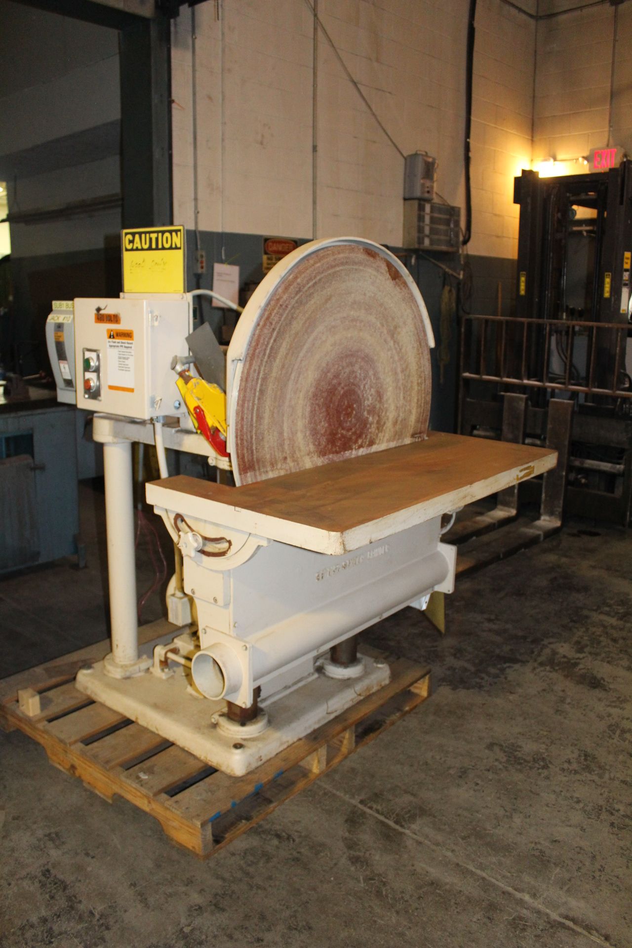 MAX, Model Universal 36 SD, 36" Vertical Disc Sander / Grinder 16" x 46" Table w/ Manual Tilt & - Image 2 of 4