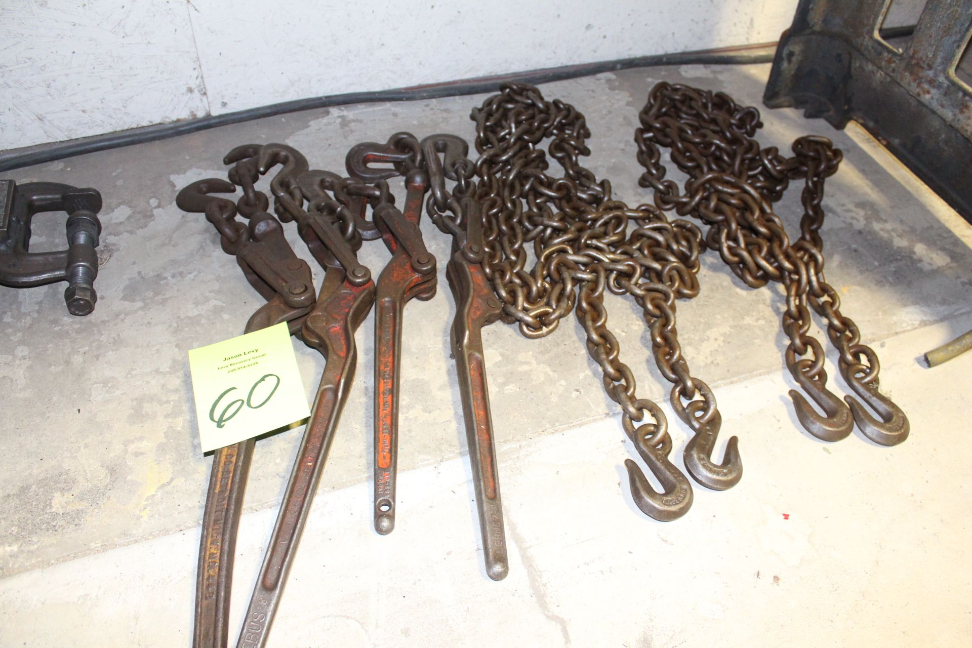 Chains & Binders, Including 2) Chains & 4) Binders; Howell MI Location