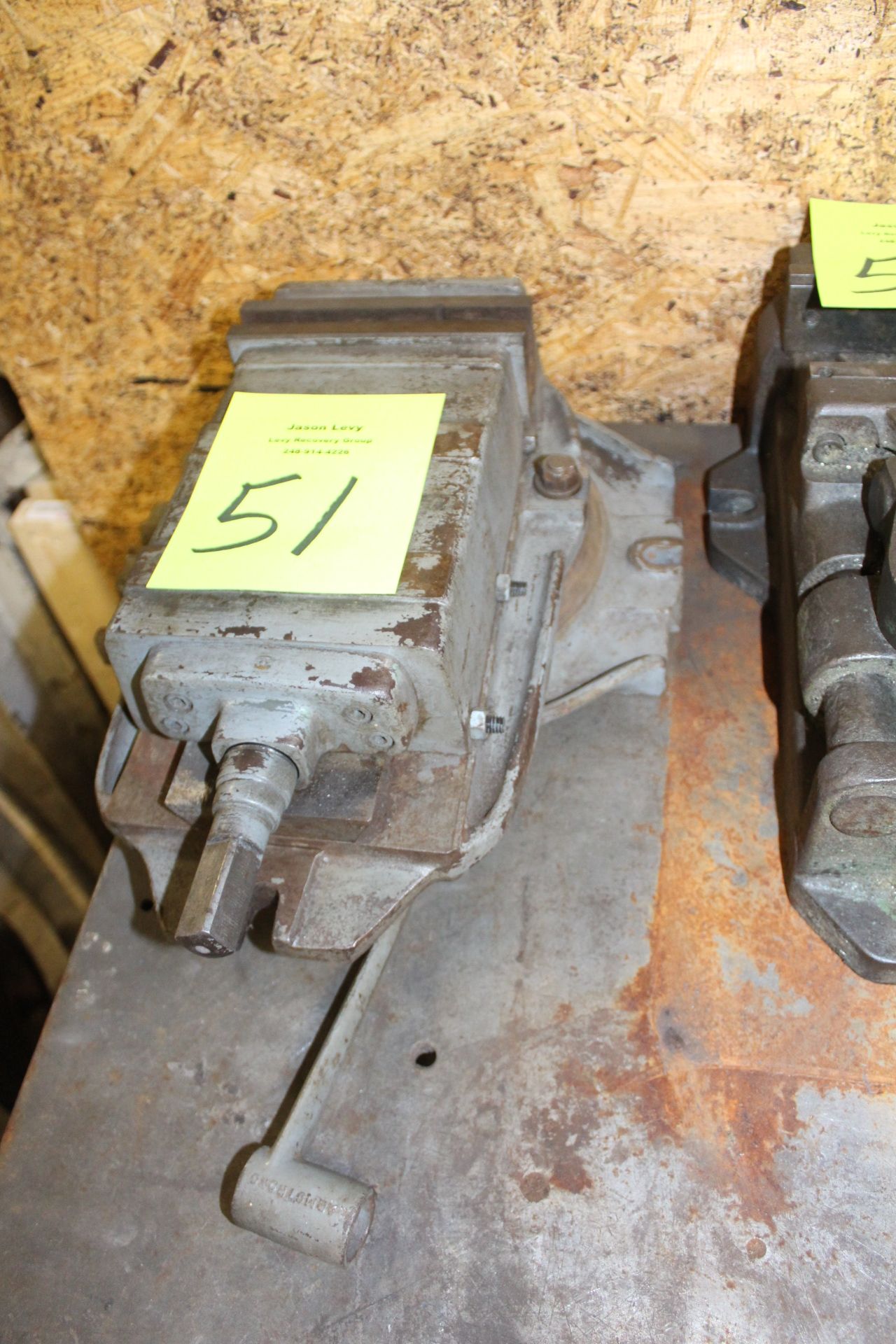 6" Milling Vise w/ Swivel Base; Howell MI Location