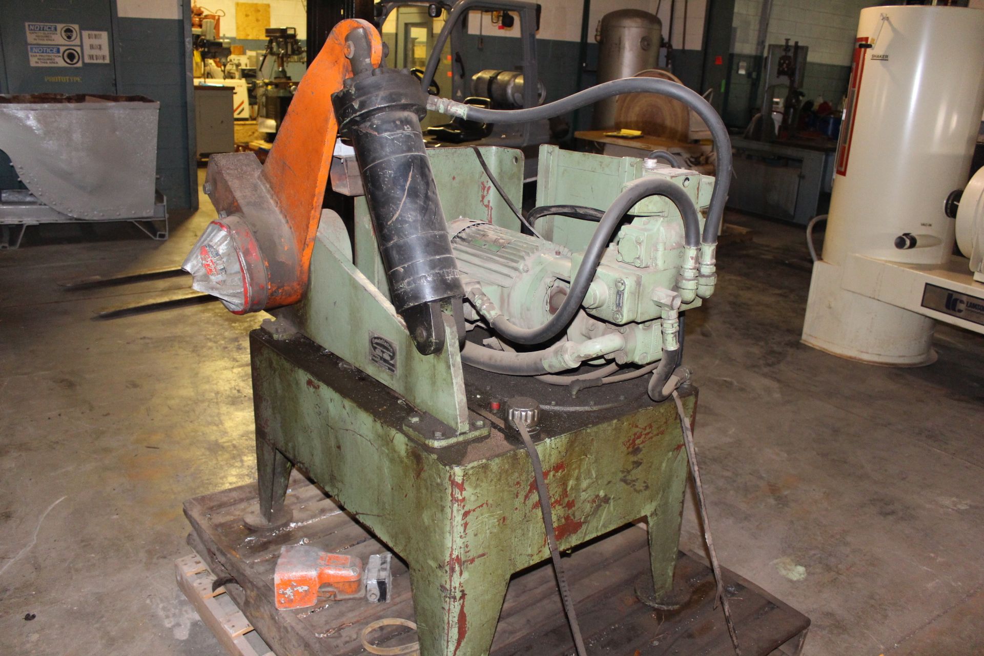 Constellation, Hydraulic Alligator Shear 8", 10-Hp Self-Contained Hydraulics, S/N 7703; Fraser MI - Image 4 of 4