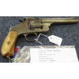 A 19th century .44 cal American copy of a Smith & Wesson No3 Revolver made by SPRINGHEAD V.K NEW-