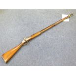 A deactivated Parker Hale 3 Band Enfield Musket. Barrel marked Parker Hale Ltd Birmingham England.