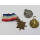 1914 Star & Victory medal to 15109 Spr H.W.Shepherd / Shepard RE who was KIA 5th June 1915