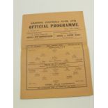 Arsenal v West Ham United FA Cup 3rd Rnd 9th Jan 1946