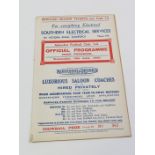 Aldershot v Port Vale 19th April 1939, Div III