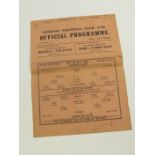 Arsenal v Chelsea F/L South 9th March 1946