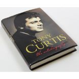 Book - Tony Curtis The Autobiography, hand signed on the inside cover by Tony Curtis. H/B