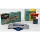 Corgi No.1401 Elevating Service Ramp with central transfer Mint in a good box and Corgi No.353 Decca