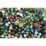 Quantity of various marbles , approx 4.8Kg