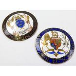 Masonic enamel insets for the lodge of antiquity royal medals