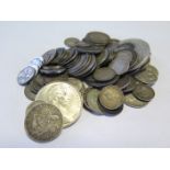 Australia (118) silver coins, mixed grade.