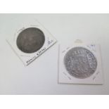 Mexico 8 Reales (2) 1794 & 1797. Fine or better