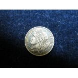 France, Republic silver 50 Centimes 1851A, toned GVF/nEF