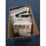 Box of mainly GB Royal mint packs, a good assortment with £5 issues seen