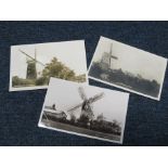 Suffolk - Windmills,Peasenhall, Saxmundham, Woodbridge, R/P's   (3)