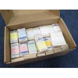 Box full of cigarette card sets and part sets, inc 59x full sets and 9x part sets, cat £2350+ (qty)