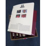 Football - large box housing The World Cup Collection in special binders, inc stamps, m/sheets,