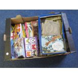 Crate containing large quantity of Brooke Bond cards in sets, part sets & odds, includes many albums