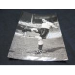 Alf Ramsey - good early press photo of Ramsey as a Spurs player, hand signed by Alf Ramsey and given