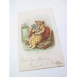 Louis Wain, Tuck Calendar 5802 The Image   (1)