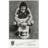 Football, Brian Talbot, Ipswich Town, signed (1)