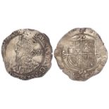 Charles I silver shilling, Tower Mint under the King [1625-1642], mm. Star [1640-1641], Group F,