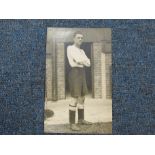 Derby County FC postcard c1930 of Freddie Jessop who played for county 1930-37. Vendor states from