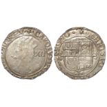 Charles I silver Shilling, Tower Mint under the King, mm. star, 1640-41, Grouop F, Type 4.4, S.2799,