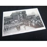 Suffolk - Stowmarket station, reception of Lord Kitchener (1)