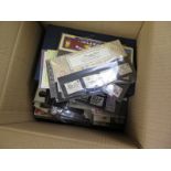 GB - large box of loose Presentation Packs from old to very modern, mixed range plus a few mini