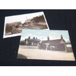 Railway stations, Merstham Crystal Palace R/P   (2)