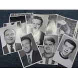 Scottish Footballers postcards b&w c1967 by Sportapics of Glasgow, players from Morton Dundee Utd