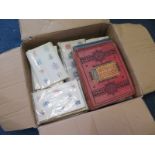 Crests - original Victorian stock of Military, Schools, Landed Homes and similar in large box inc 3x