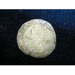 Charles I silver shilling, Tower Mint under the King [1625-1642], mm. Triangle [1639-1640], Group F,