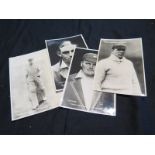 Cricket, Famous Professionals at Gamages, Geary, Kilnor, Hammond & Holmes (4)