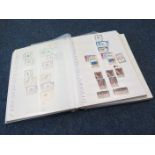 Gibraltar - dealers ex stock of material in large blue stockbook, stamps up to 2005, lots of UM