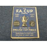 FA Cup Annual 1934 Manchester City 50 Years of English Cup Finals