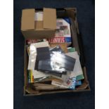 Banana box packed with 2nd hand Stamp Reference Books, useful noted (qty) Buyer collects No Reserve