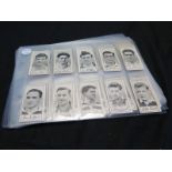 Barratt & Co - Famous Footballers, collection of approx 116 cards (all different) from various