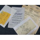 Leytonstone 1952 x1 and 1953 x2, plus Leytonstone signatures 1951 x14, also included British