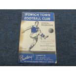 Ipswich Town programme for Eastern Counties L/C Final 1st May 1937, Harwich & Parkeston v