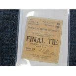 FA Cup Final Ticket for 27th April 1946 Derby County v Charlton A at Wembley (1)