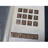 GB - Maltese Cross Numeral Cancels 1841. Set 1 - 12 all on penny red - brown plate 30, all full