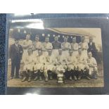 Blackburn Rovers postcard of Team/Squad 1928 with FA Cup (1)