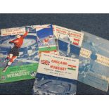 England Internationals v Yugoslavia 22/11/50 v Argentina F.O.B. 9/5/51 v Austria 28/11/51 v Wales